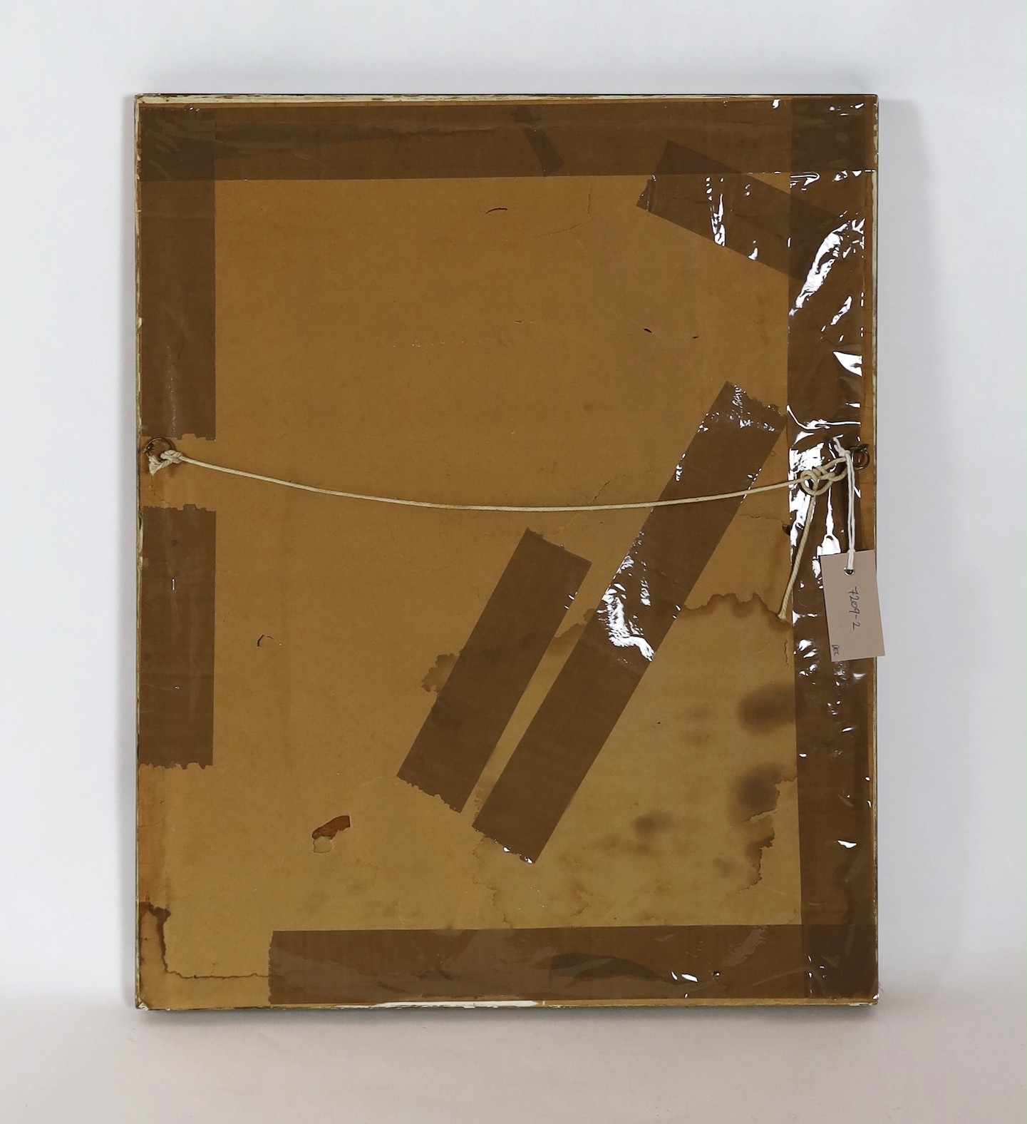 An early printed sheet 'Limomachia, the new invented machine for taking likenesses', by Raphael Pinion, 40 x 26cm